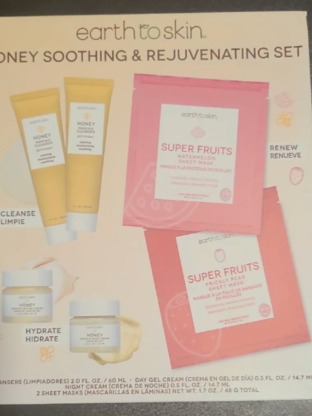 Earth to Skin Honey Travel Set